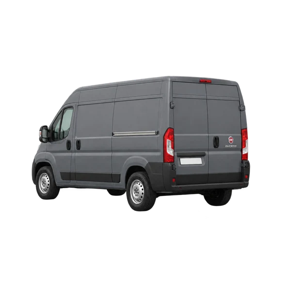 グレーの2022 Fiat Ducato(リア斜め(左向き)ビュー)