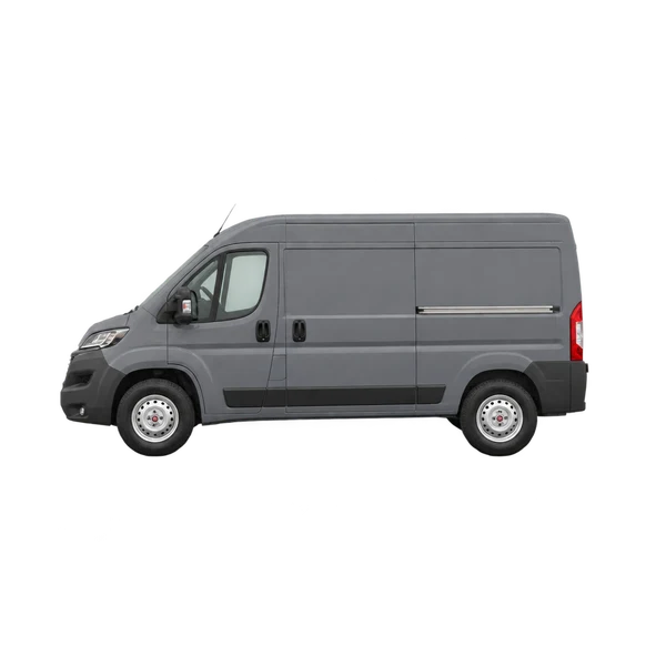 グレーの2022 Fiat Ducato(側面(左向き)ビュー)