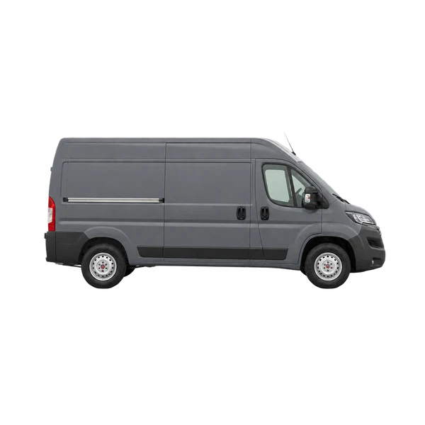グレーの2022 Fiat Ducato(側面(右向き)ビュー)
