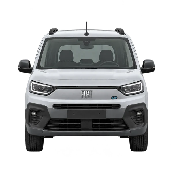 Fiat E-Doblo 2026 argent, vue avant