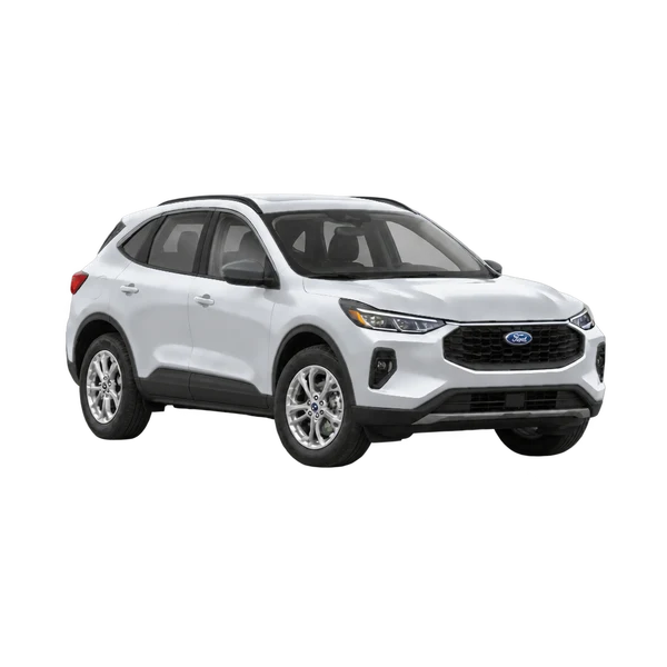 Fiat Escape 2023 باللون فضي، منظر زاوية ثلاثة أرباع أمامية (باتجاه اليمين)