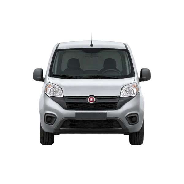Fiat Fiorino 2021 en plateado, vista frontal