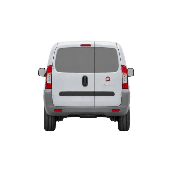Fiat Fiorino 2021 en plateado, vista trasera