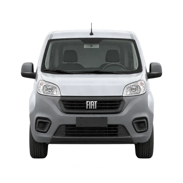 Fiat Fiorino 2024 en plateado, vista frontal