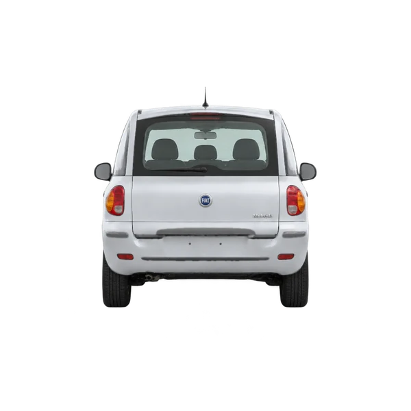 Fiat Multipla 2005 باللون فضي، منظر من الخلف