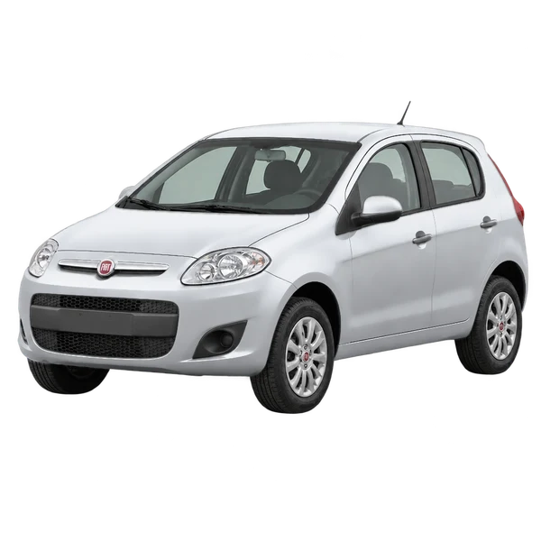 2015 FIAT PALIO — Front three-quarter (facing left), silver
