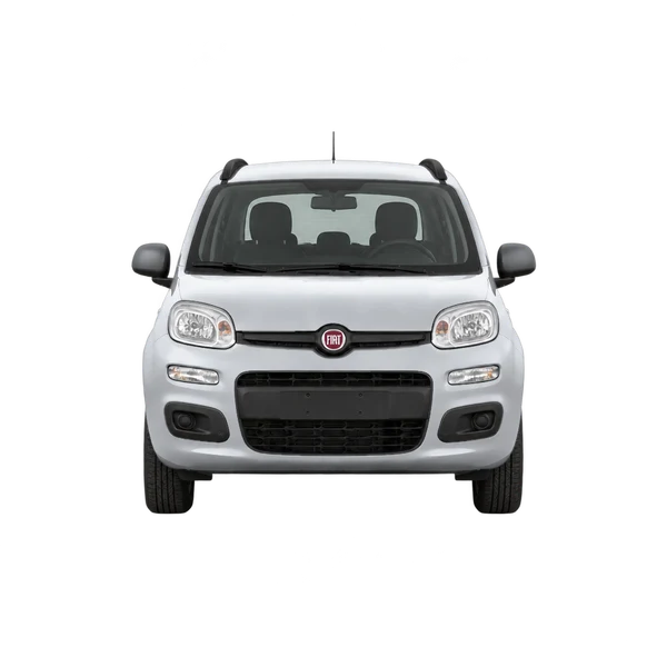 Fiat Panda 2020 en plateado, vista frontal