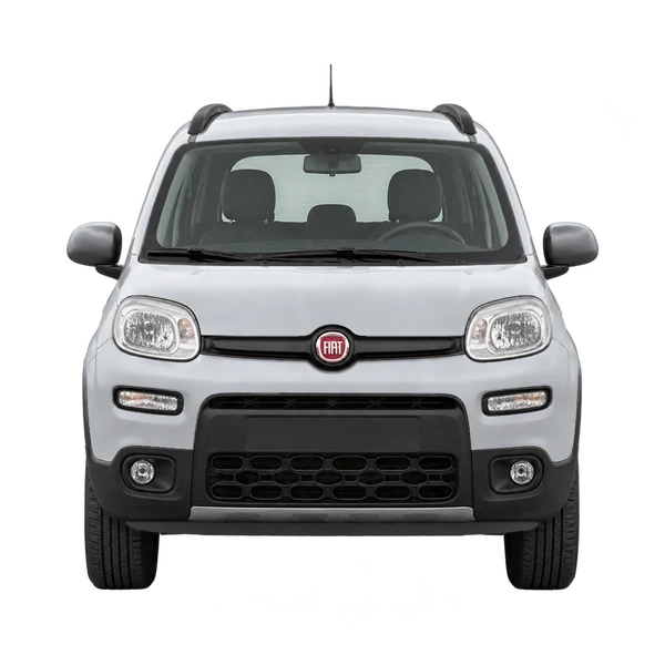 silver 2026 Fiat Panda front view