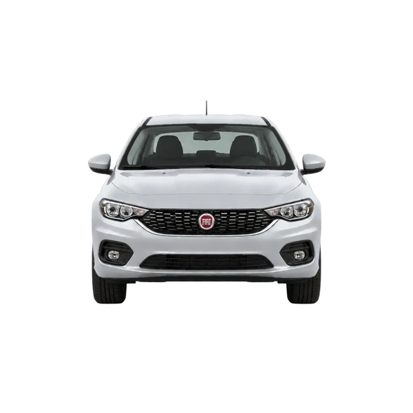 Fiat Tipo 2018 en plateado, vista frontal
