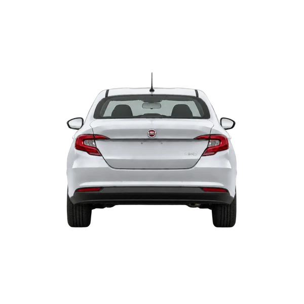Fiat Tipo 2020 en plateado, vista trasera