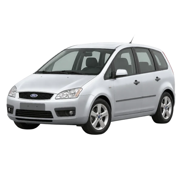 2005 FORD C-MAX — Front three-quarter (facing left), silver