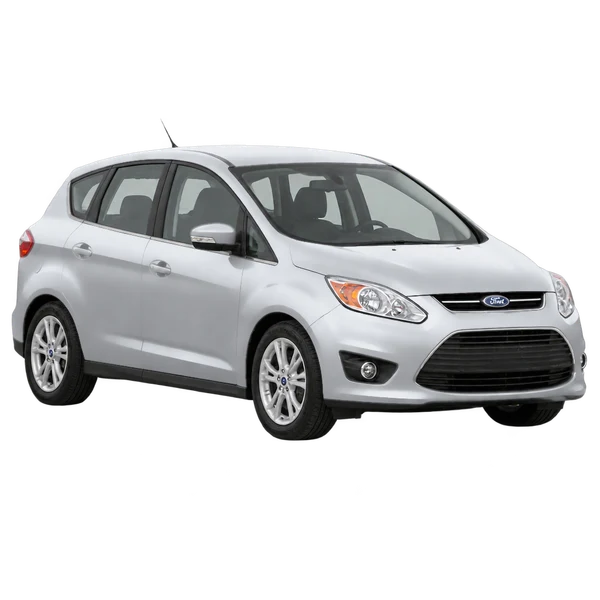 2011 Ford C-Max in Silber, Ansicht: Dreiviertelansicht vorne (nach links gerichtet)