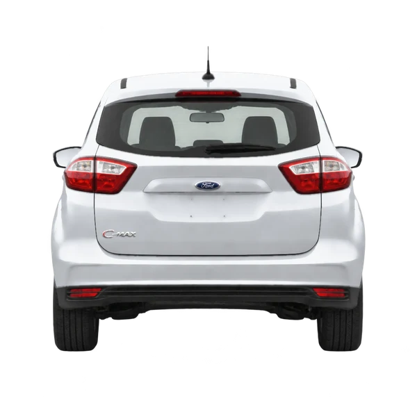 シルバーの2015 Ford C-Max(リアビュー)