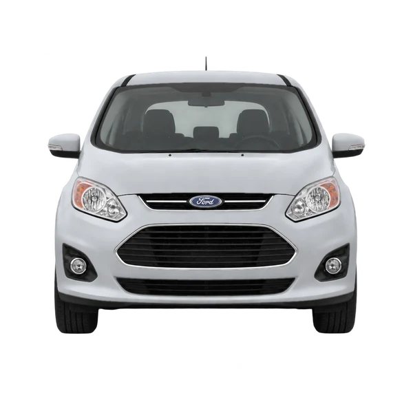 Ford C-Max 2018 باللون فضي، منظر أمامي