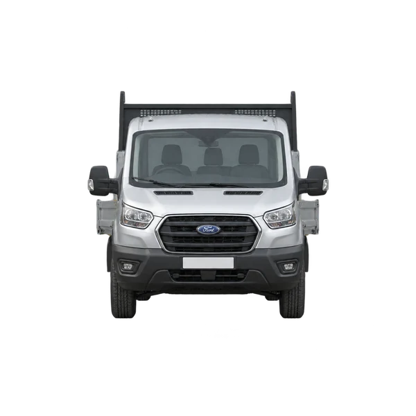 Ford E-Transit Kipper 2023 prata, vista frente