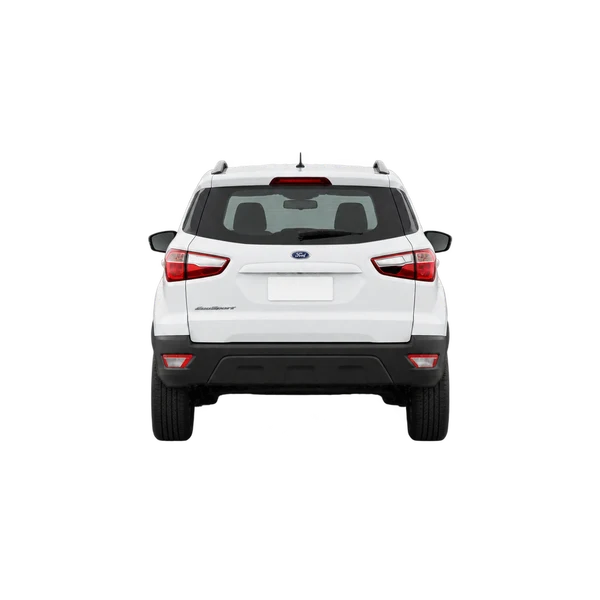 2014 Ford Ecosport in weiß, Ansicht: Heck
