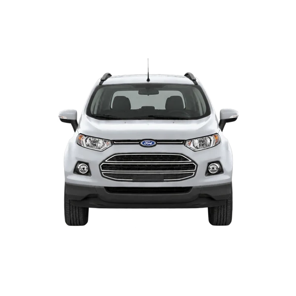 Ford Ecosport 2017 en plateado, vista frontal