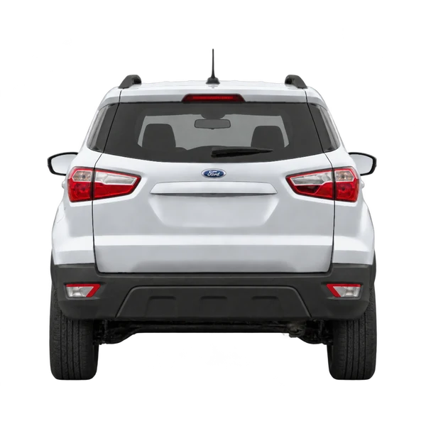 2018 Ford Ecosport in Silber, Ansicht: Heck