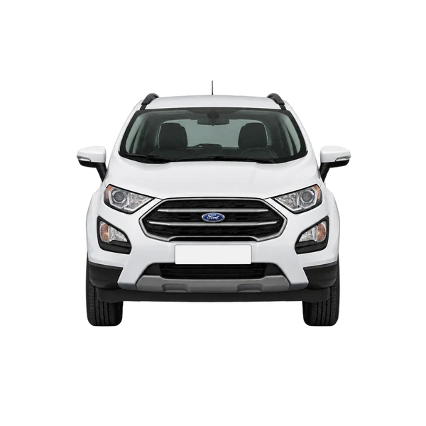 2021 Ford Ecosport in weiß, Ansicht: Front