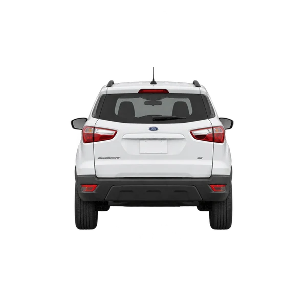 2021 Ford Ecosport in weiß, Ansicht: Heck
