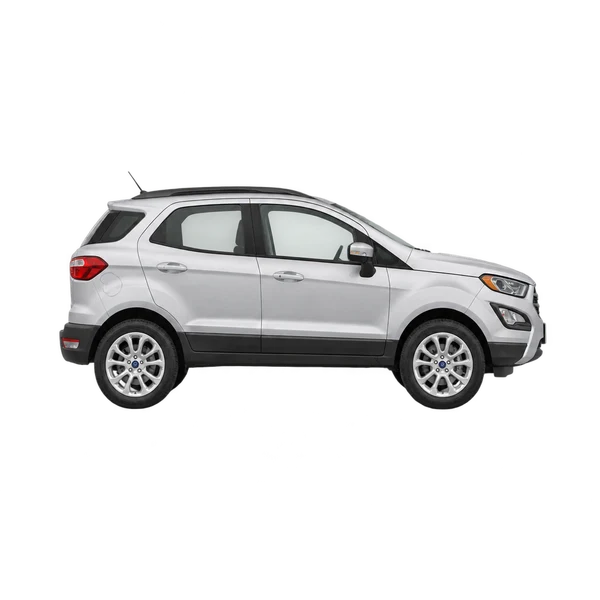 2022 Ford Ecosport in Silber, Ansicht: Seite (nach rechts gewandt)