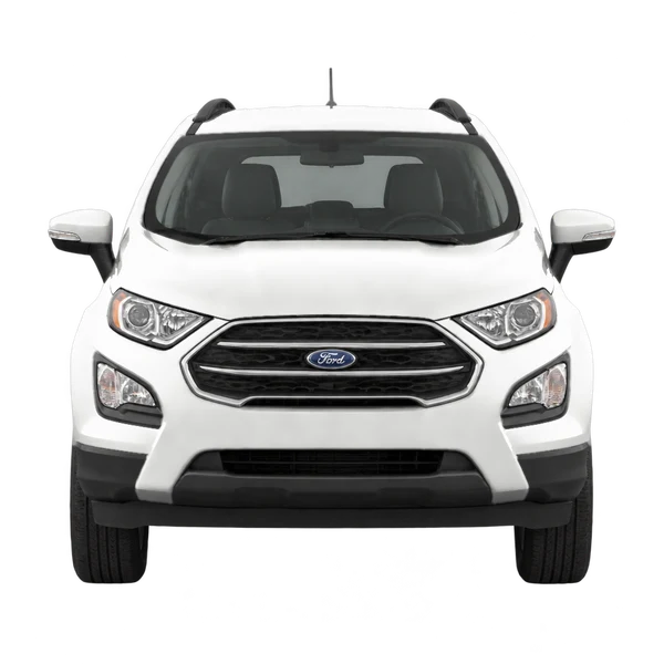 2022 Ford Ecosport in weiß, Ansicht: Front