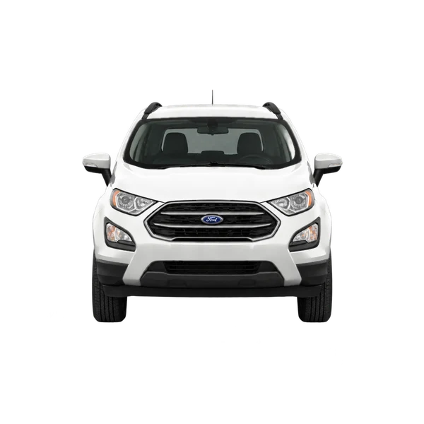2023 Ford Ecosport in weiß, Ansicht: Front