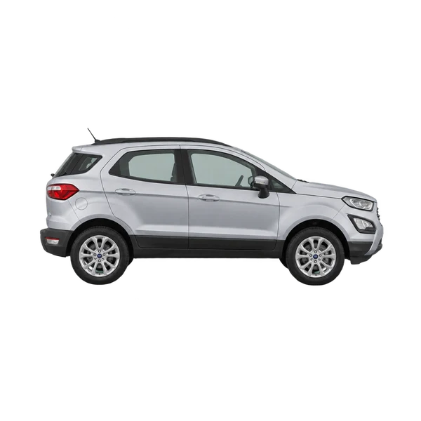 2025 Ford Ecosport in Silber, Ansicht: Seite (nach rechts gewandt)