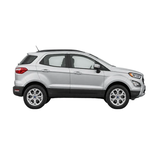 2026 Ford Ecosport in Silber, Ansicht: Seite (nach rechts gewandt)