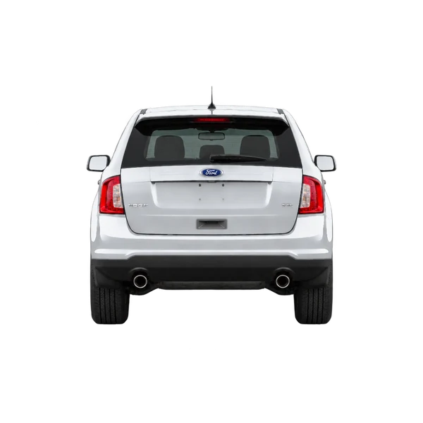 Ford Edge 2011 en plateado, vista trasera