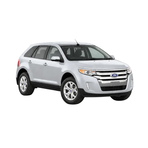 Ford Edge 2012 argent, vue trois-quarts avant (orienté vers la droite)