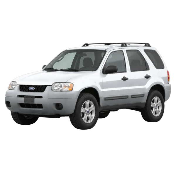 2002 FORD ESCAPE — Front three-quarter (facing left)、silver