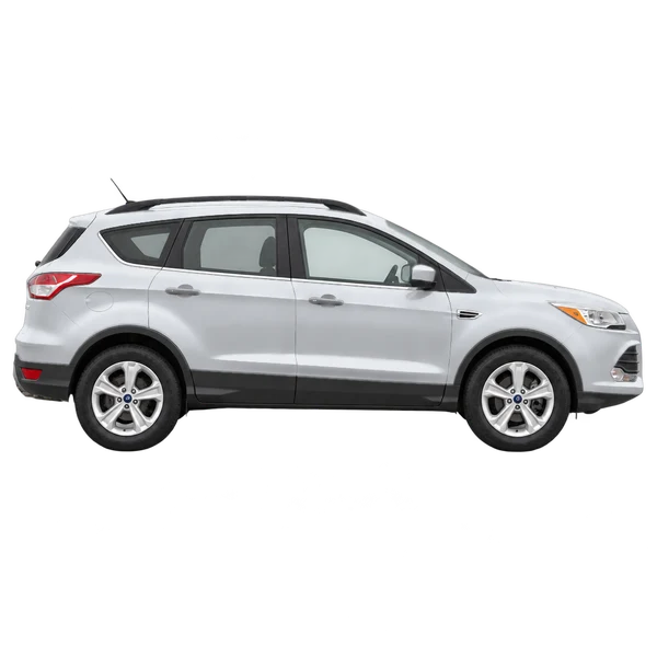 2015 Ford Escape in Silber, Ansicht: Seite (nach rechts gewandt)