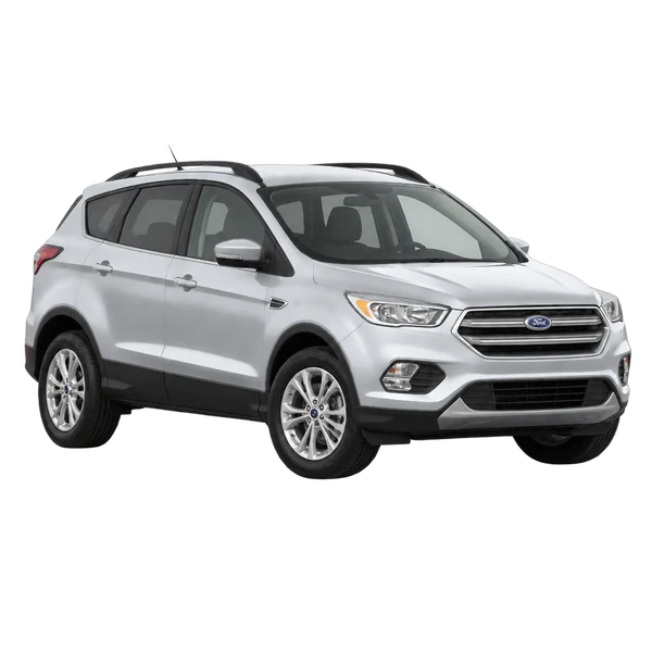 Ford Escape 2019 argent, vue trois-quarts avant (orienté vers la gauche)