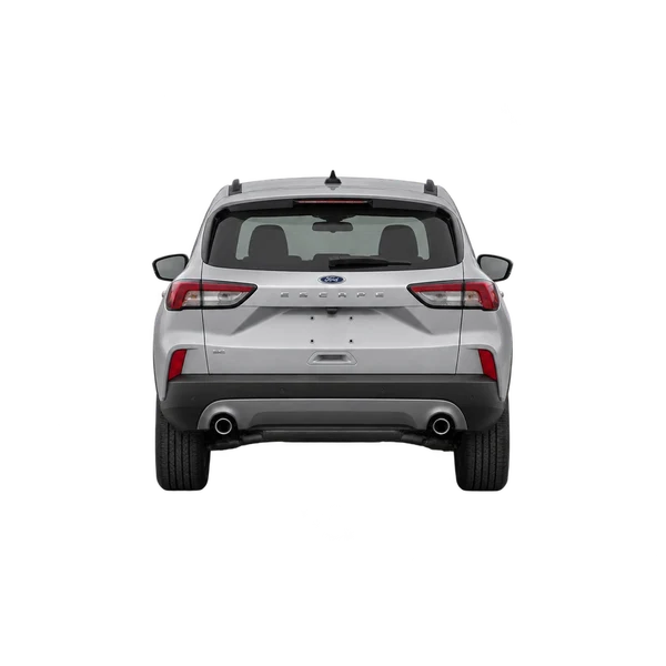 Ford Escape 2020 en plateado, vista trasera