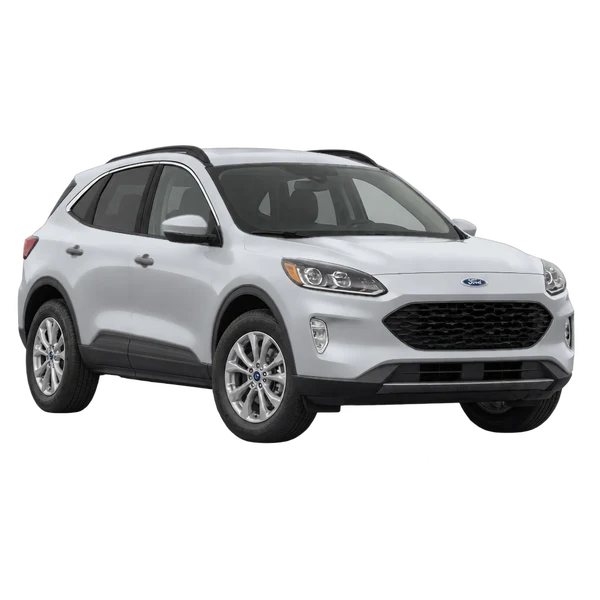 Ford Escape 2021 argent, vue trois-quarts avant (orienté vers la gauche)