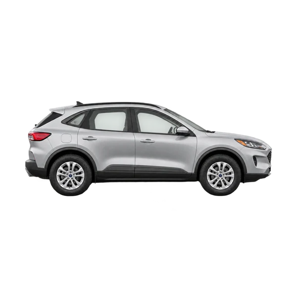 Ford Escape 2021 argent, vue profil (tourné vers la droite)