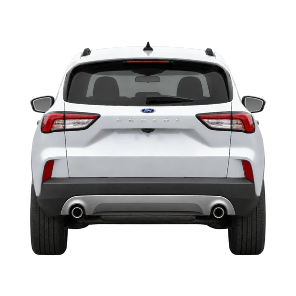 Ford Escape 2023 en plateado, vista trasera