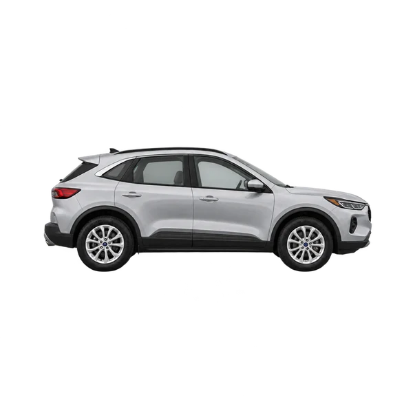 2024 Ford Escape in Silber, Ansicht: Seite (nach rechts gewandt)