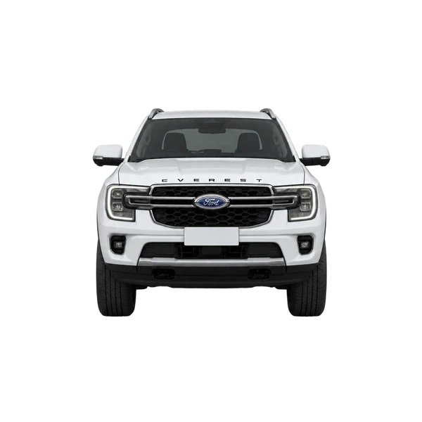 2023 Ford Everest in weiß, Ansicht: Front