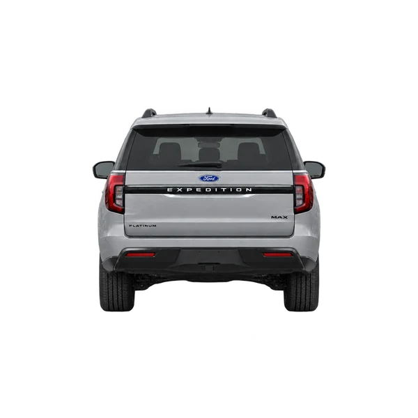 Ford Expedition MAX 2025 prata, vista traseira