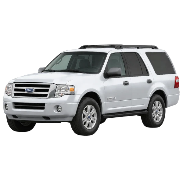 Ford Expedition 2014 argent, vue trois-quarts avant (orienté vers la gauche)