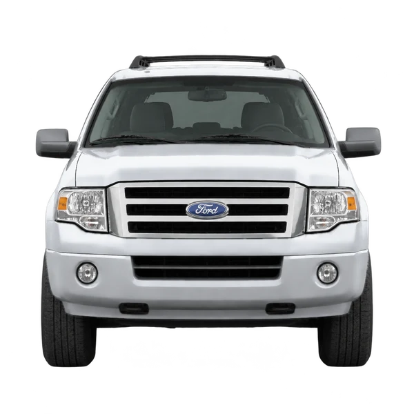 Ford Expedition 2015 prata, vista frente