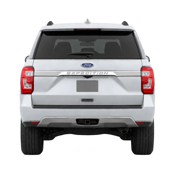 シルバーの2022 Ford Expedition（リアビュー）
