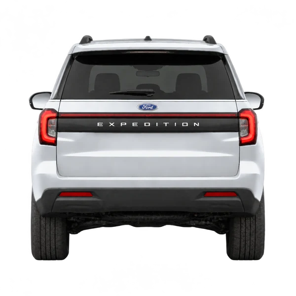 シルバーの2026 Ford Expedition(リアビュー)