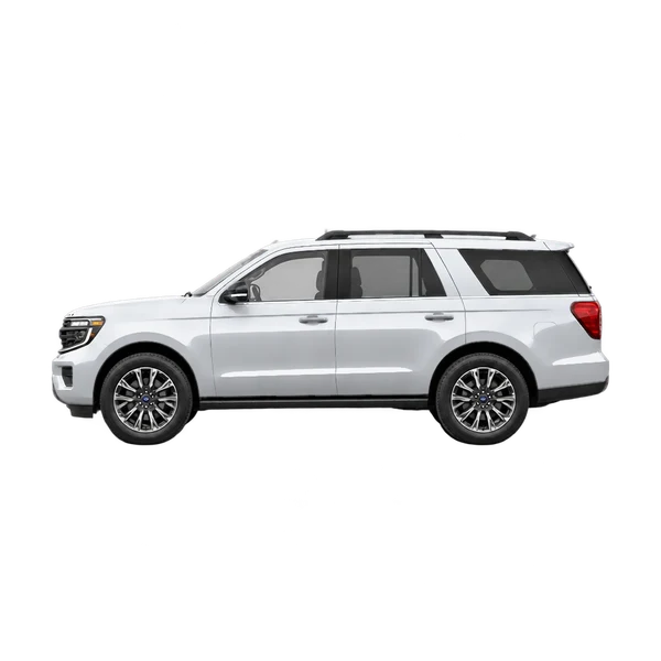 シルバーの2026 Ford Expedition(側面(左向き)ビュー)