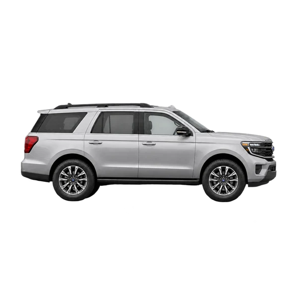 シルバーの2026 Ford Expedition(側面(右向き)ビュー)
