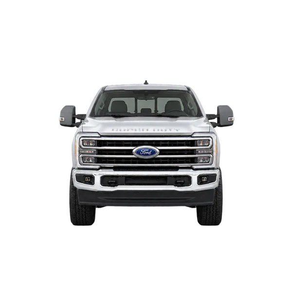 シルバーの2026 Ford F-250（正面ビュー）