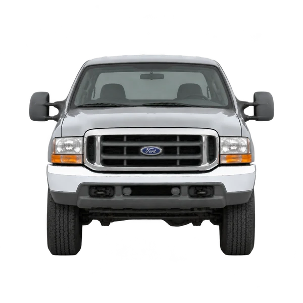 2007 Ford F-350 in Silber, Ansicht: Front