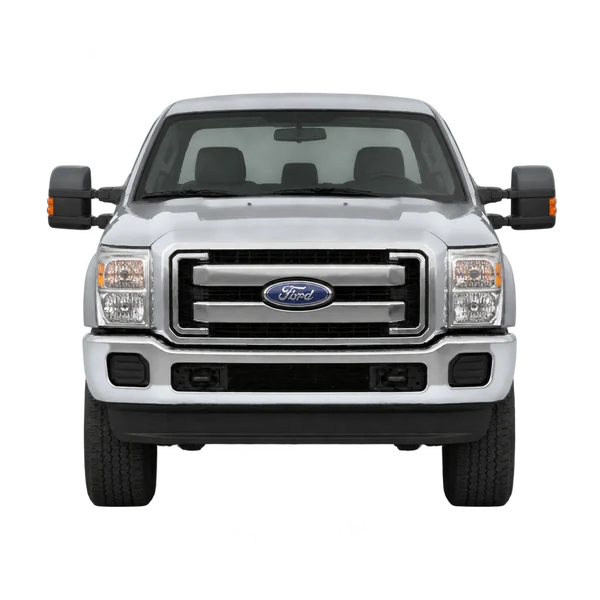 2012 Ford F-350 in Silber, Ansicht: Front